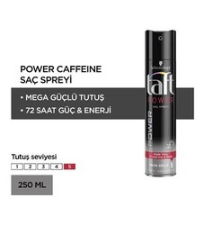 Taft Power Kafein Saç Spreyi Mega Güçlü 5 250 ml - Thumbnail