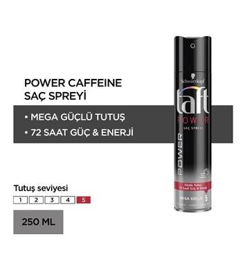 Taft Power Kafein Saç Spreyi Mega Güçlü 5 250 ml