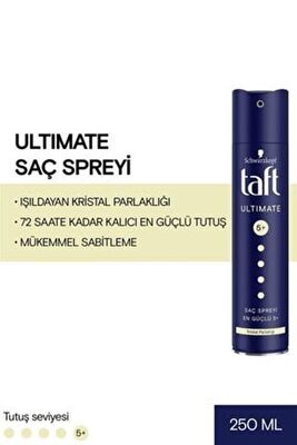 Taft Saç Spreyi Ultimate 250 ml