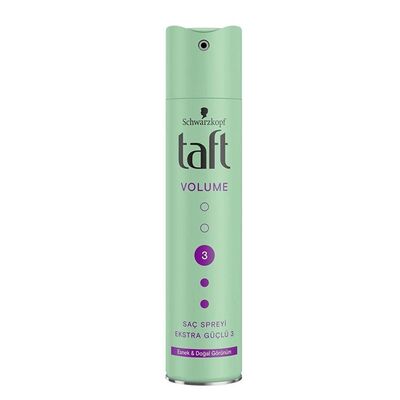 Taft Volume Esnek ve Doğal Görünüm Ekstra Güçlü Saç Spreyi 250ml