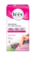 Veet Soğuk Ağda Bandı Normal Cilt 12Li - Veet