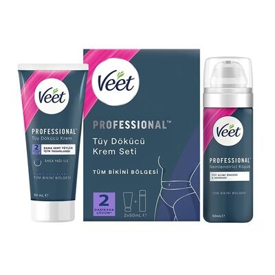 Veet Professional Tüy Dökücü Krem Seti 50 ml