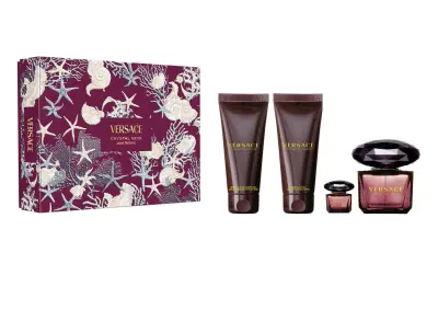 Versace Crystal Noir Edp 90 ml Set - 1