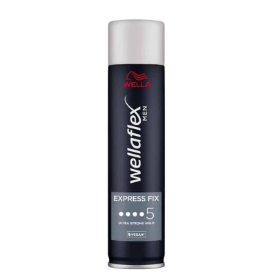 Wella WellaFlex Men Express Fix Saç Sprey Ultra Strong Hold 250 ml - 1