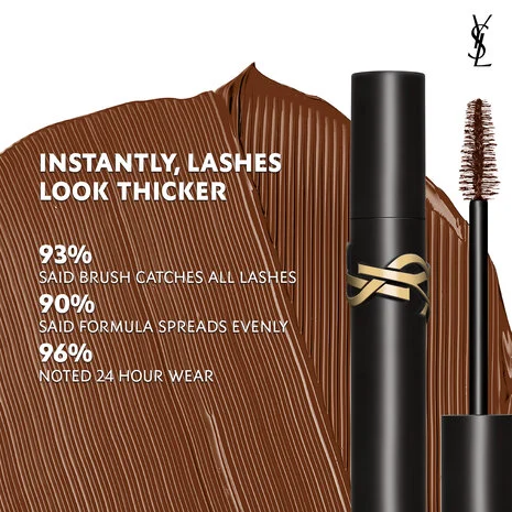 Yves Saint Laurent Lash Clash Volume Maskara 02 Brown - Thumbnail