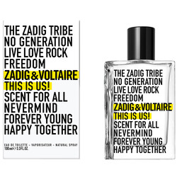 Zadig&Voltaire This is Us 100 ml Edt - Zadig&Voltaire